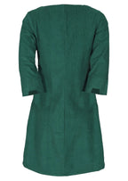 Jamie Dress Corduroy Hunter Green