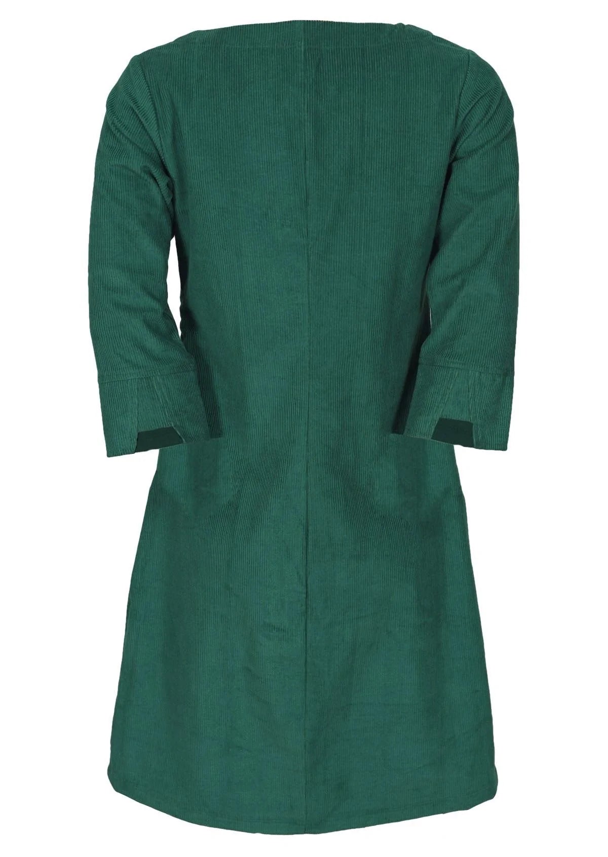 Jamie Dress Corduroy Hunter Green