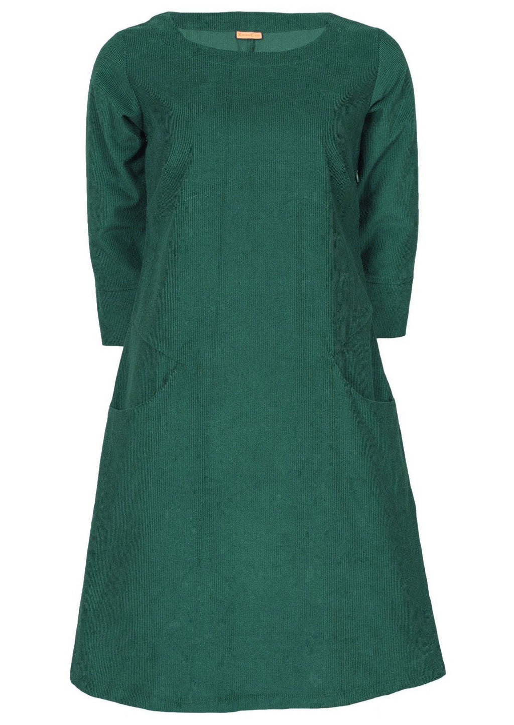 Jamie Dress Corduroy Hunter Green