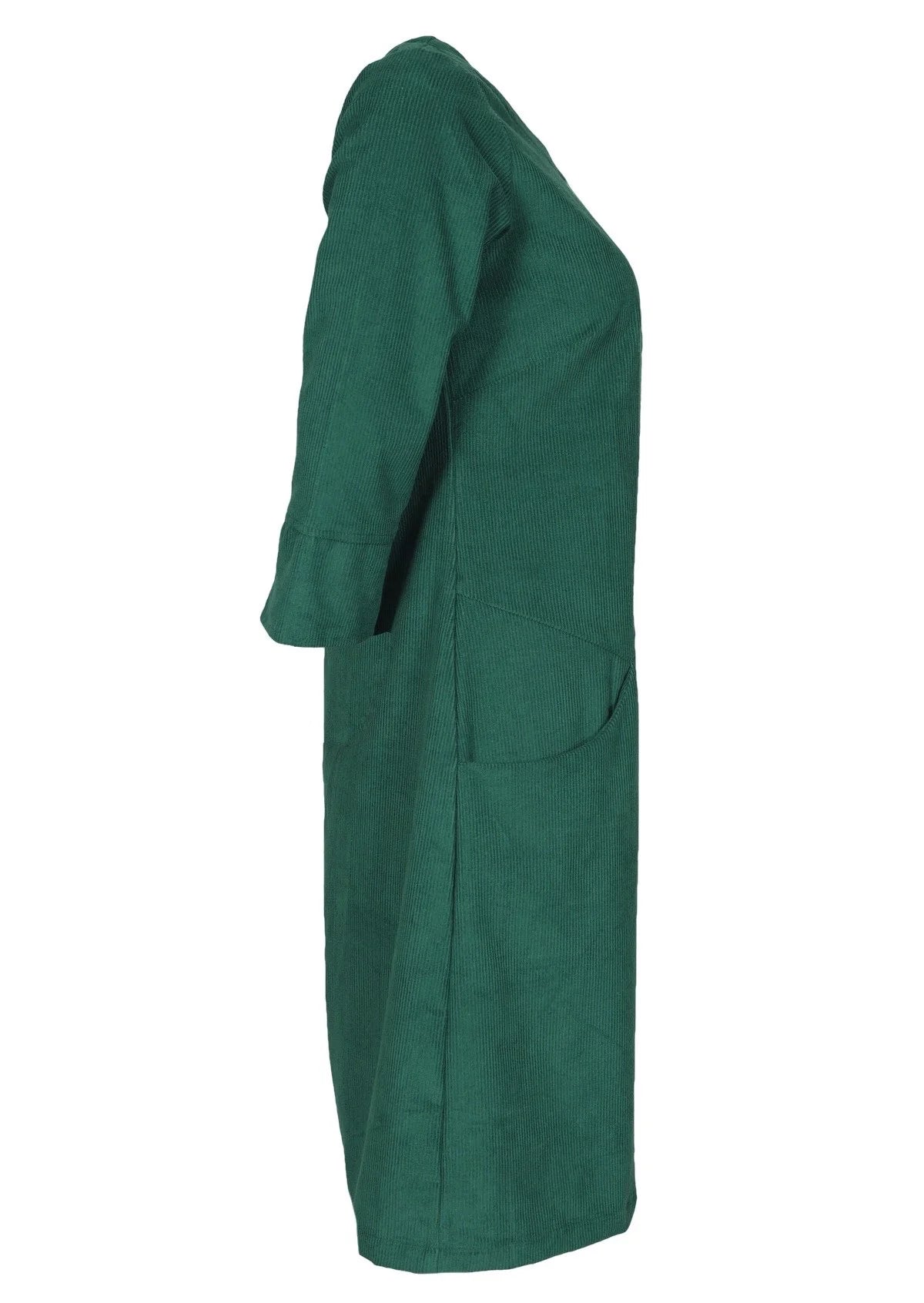 Jamie Dress Corduroy Hunter Green