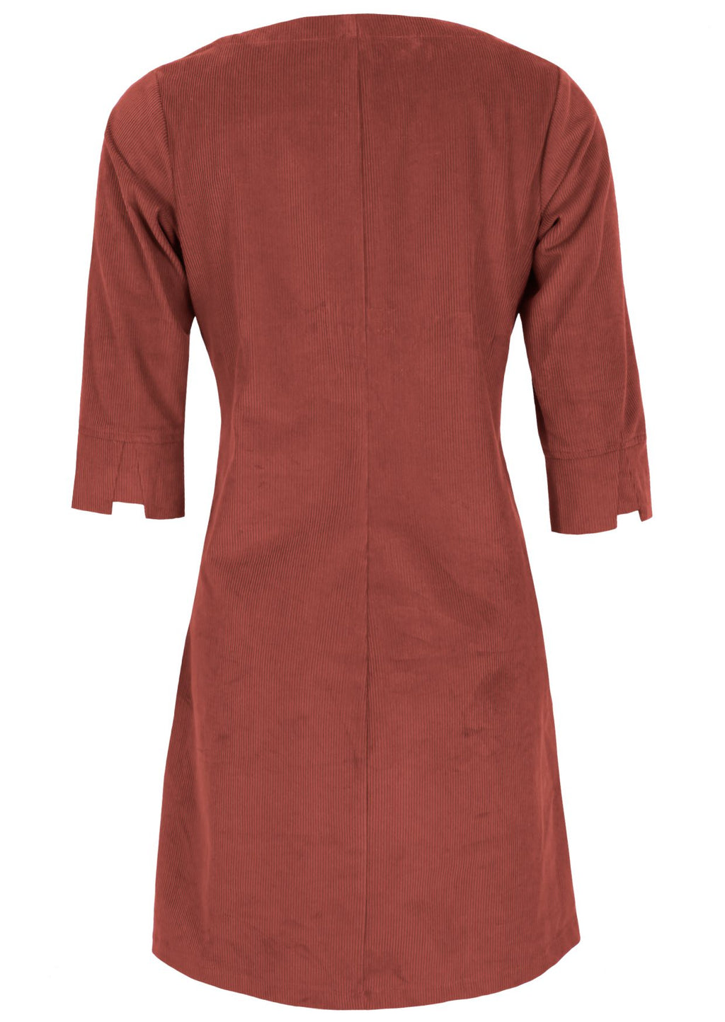 Jamie Dress Corduroy Burnt Henna