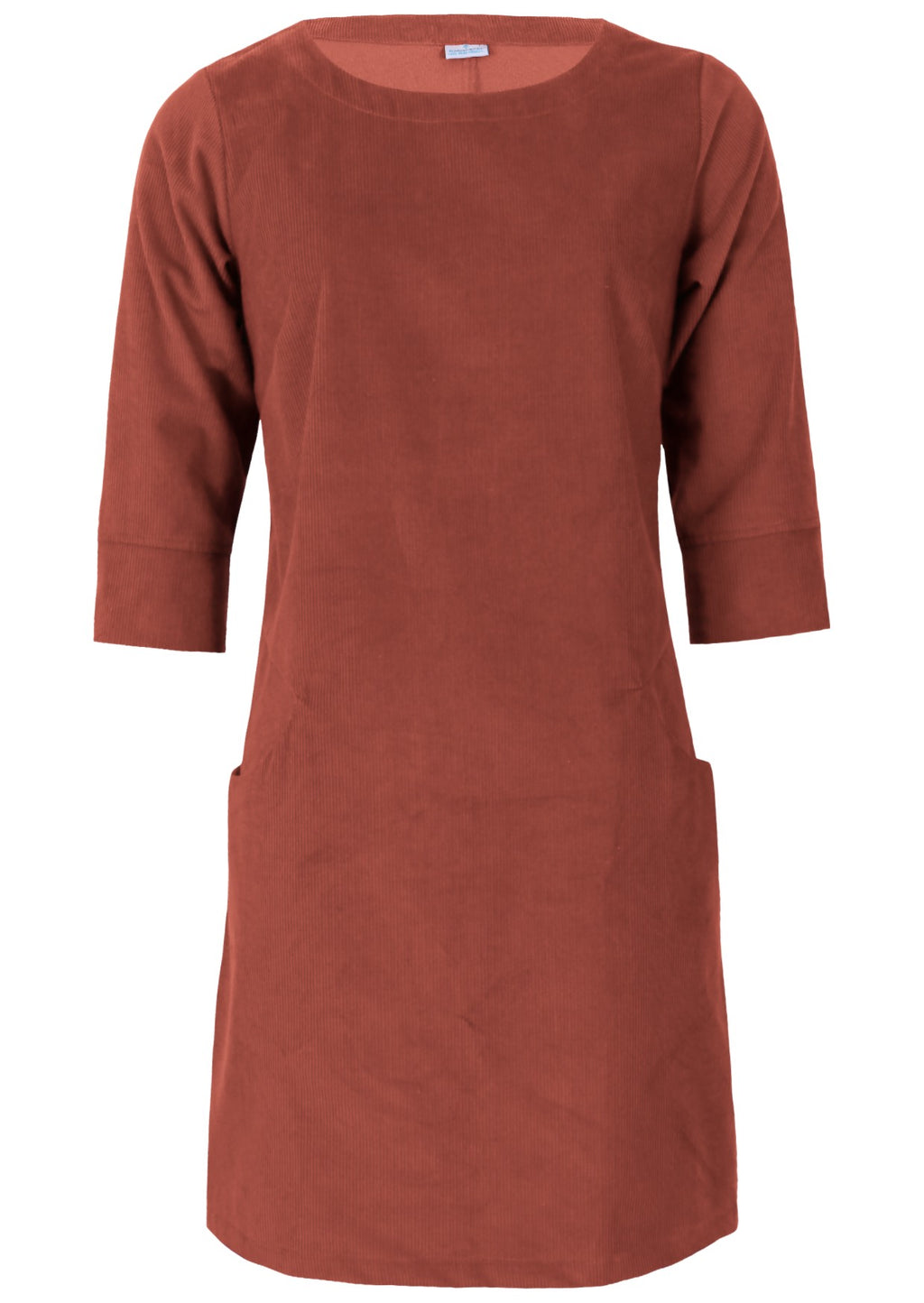 Jamie Dress Corduroy Burnt Henna