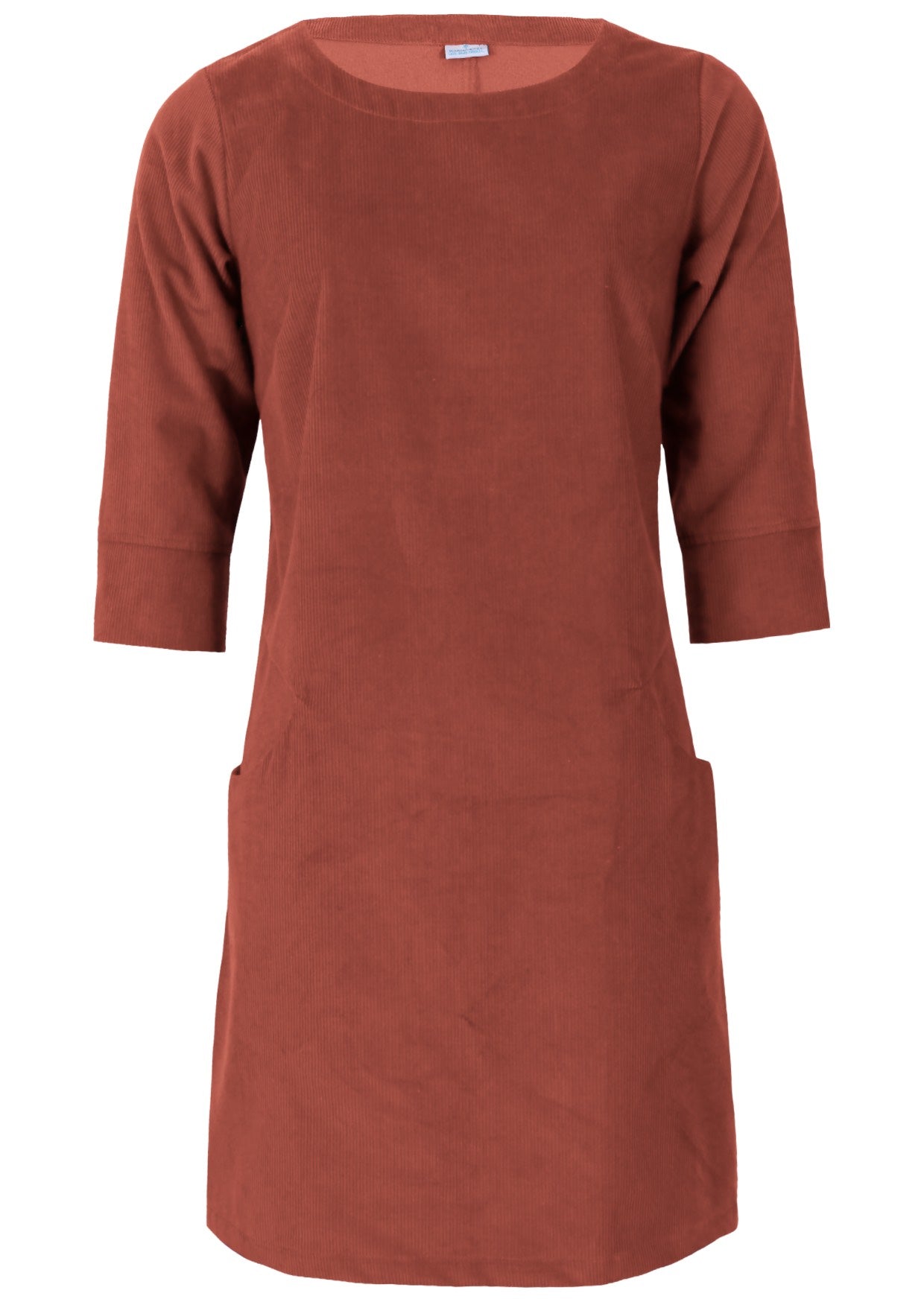 Jamie Dress Corduroy Burnt Henna