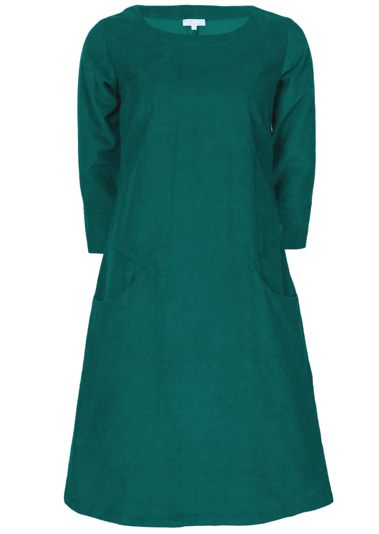 Jamie Dress Corduroy Teal