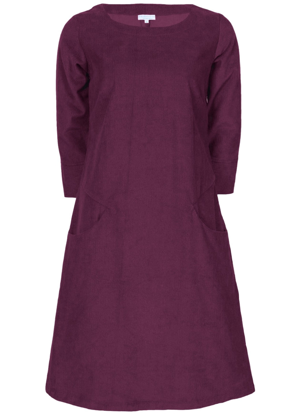 Jamie Dress Corduroy Plum