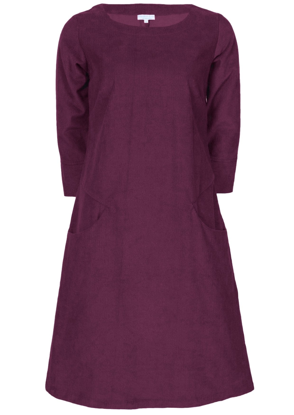 Jamie Dress Corduroy Plum