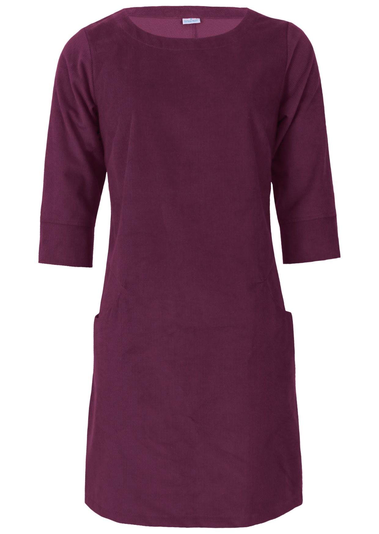 Jamie Dress Corduroy Plum Caspia