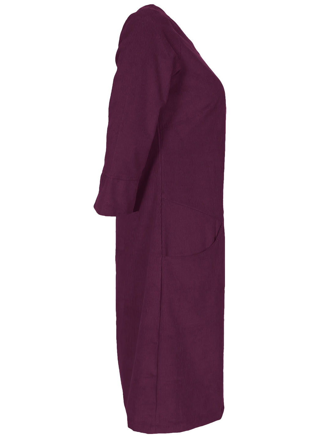 Jamie Dress Corduroy Plum