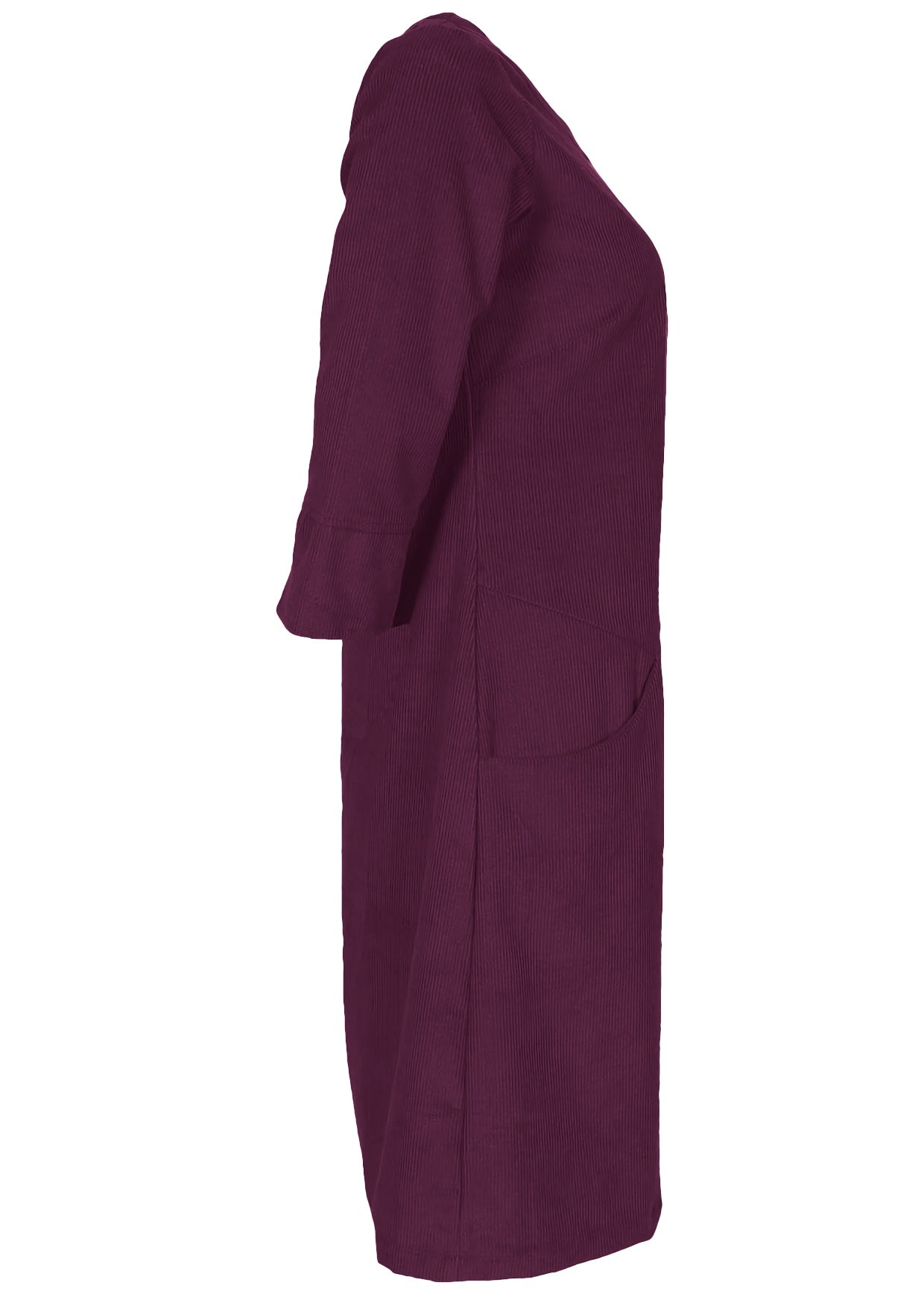 Jamie Dress Corduroy Plum