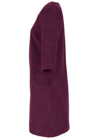 Jamie Dress Corduroy Plum Caspia