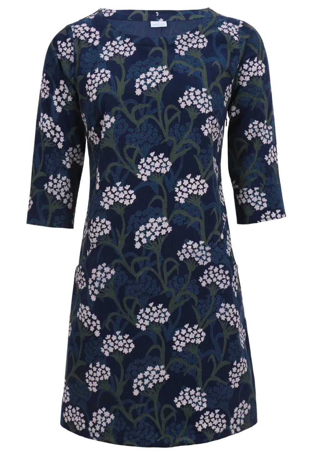 Jamie Dress Corduroy Yarrow