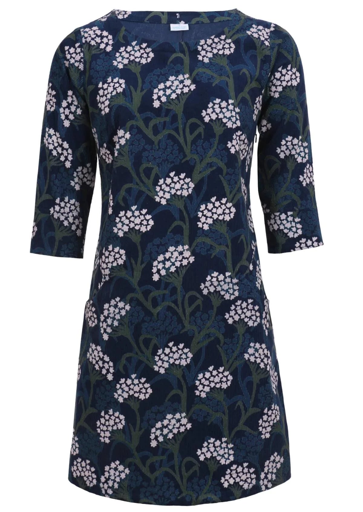 Jamie Dress Corduroy Yarrow