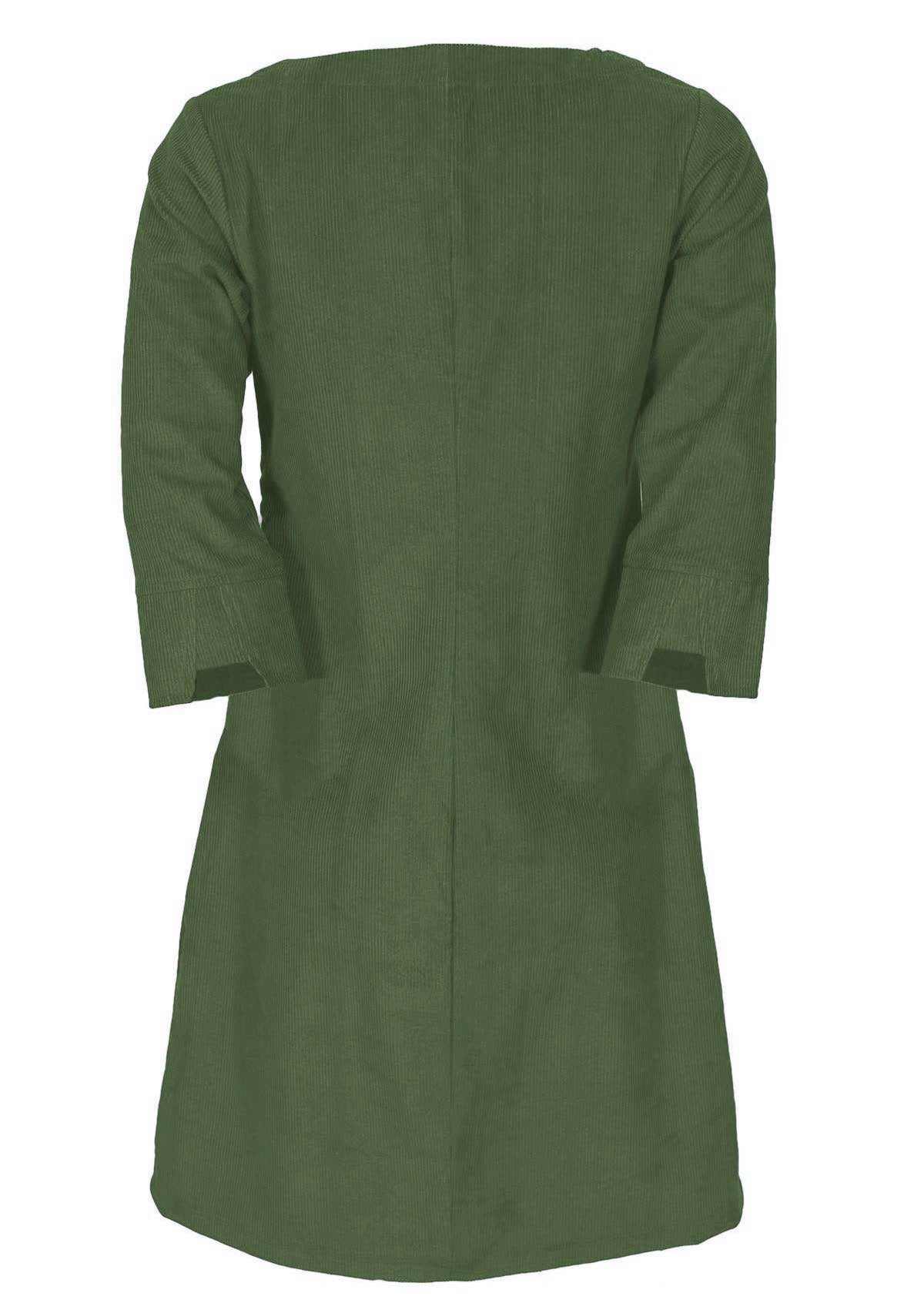 Jamie Dress Corduroy Green