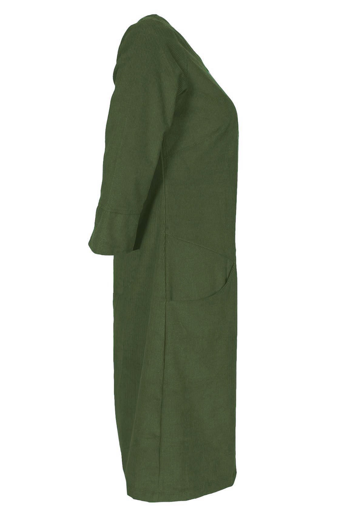 Jamie Dress Corduroy Green