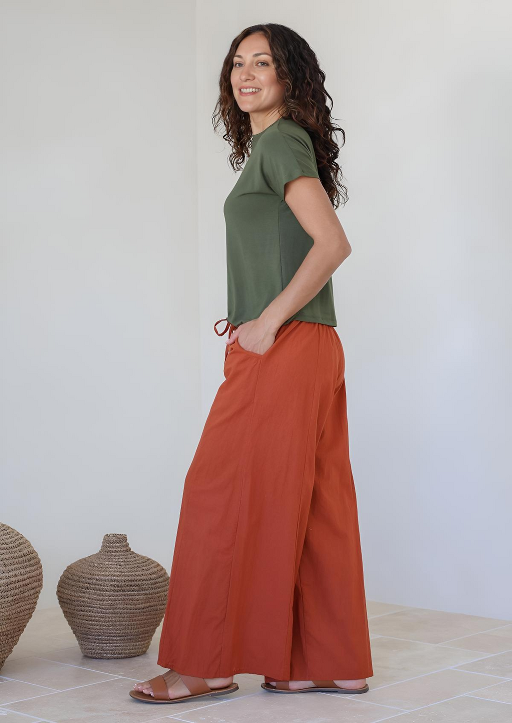 Janis Pants Brushetta