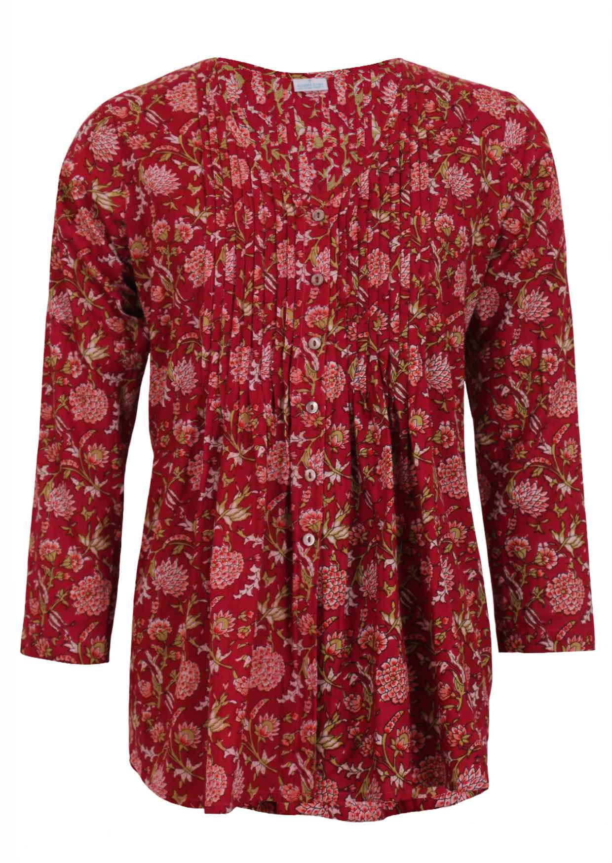 Leia Top Cranberry