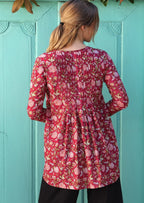 Leia Top Cranberry
