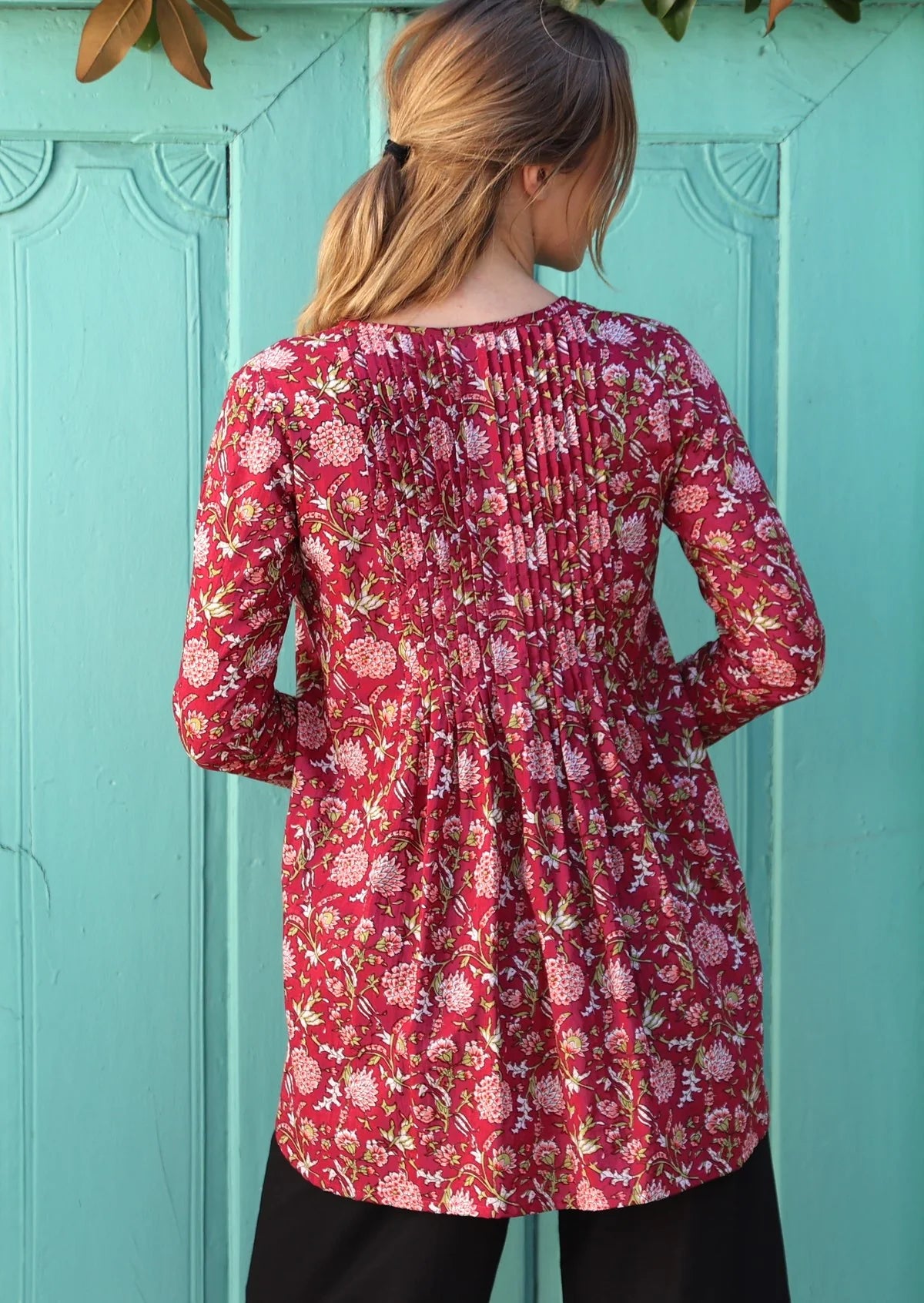 Leia Top Cranberry