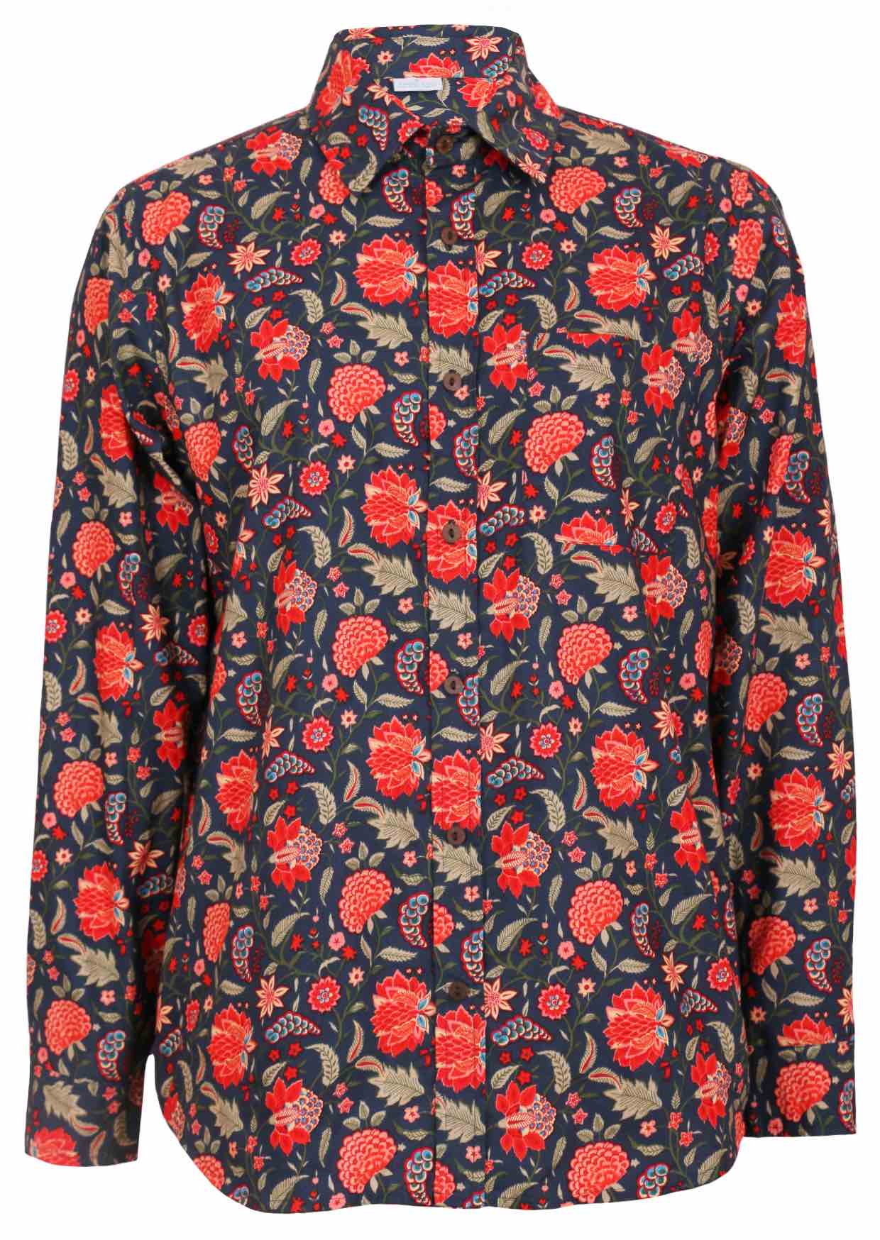 Long Sleeve Men's Cotton Shirt Kaveri
