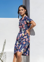 Mabel Dress Bird of Paradise