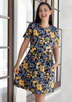Mabel Dress Night Shade