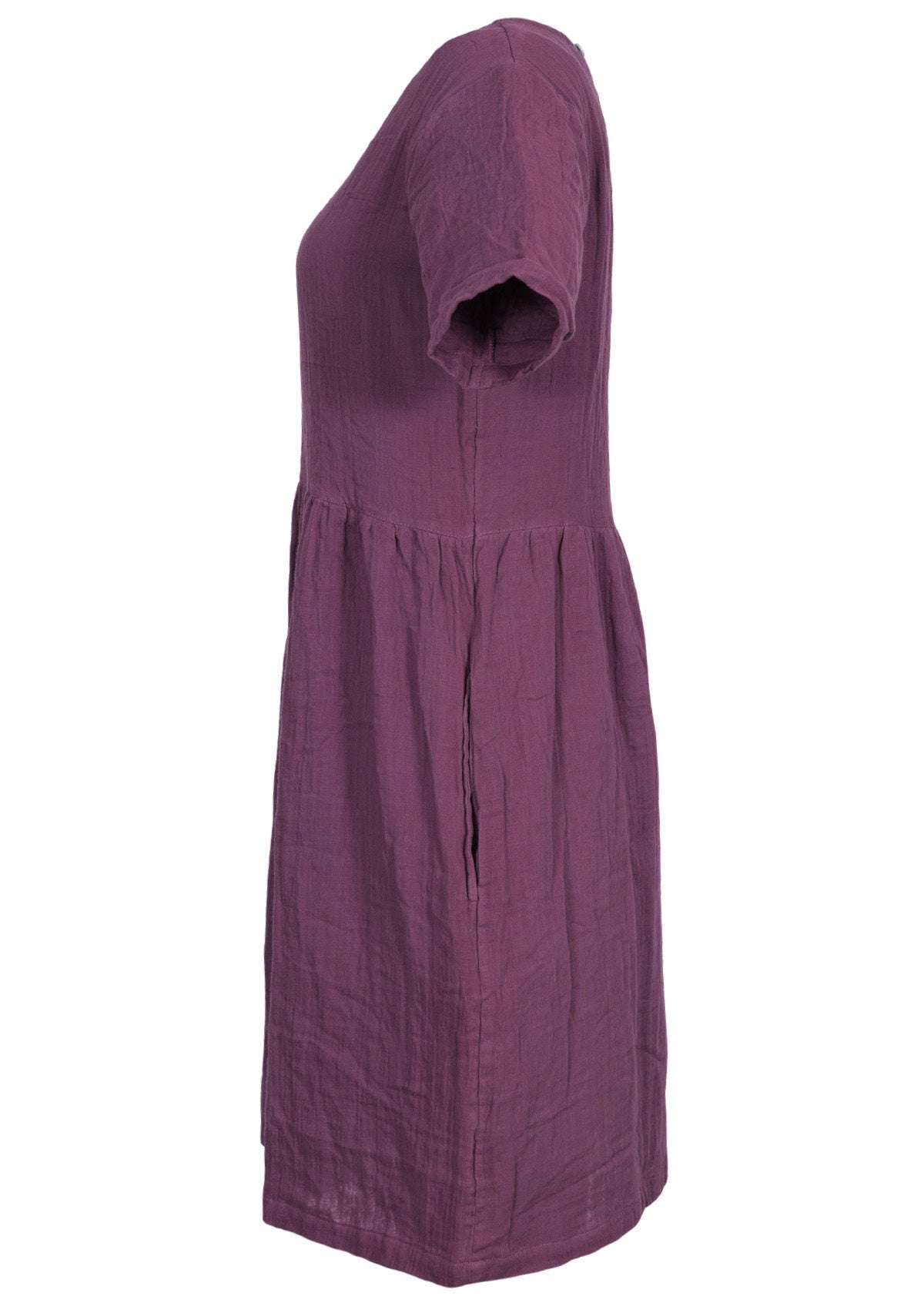 Mabel Dress Eggplant