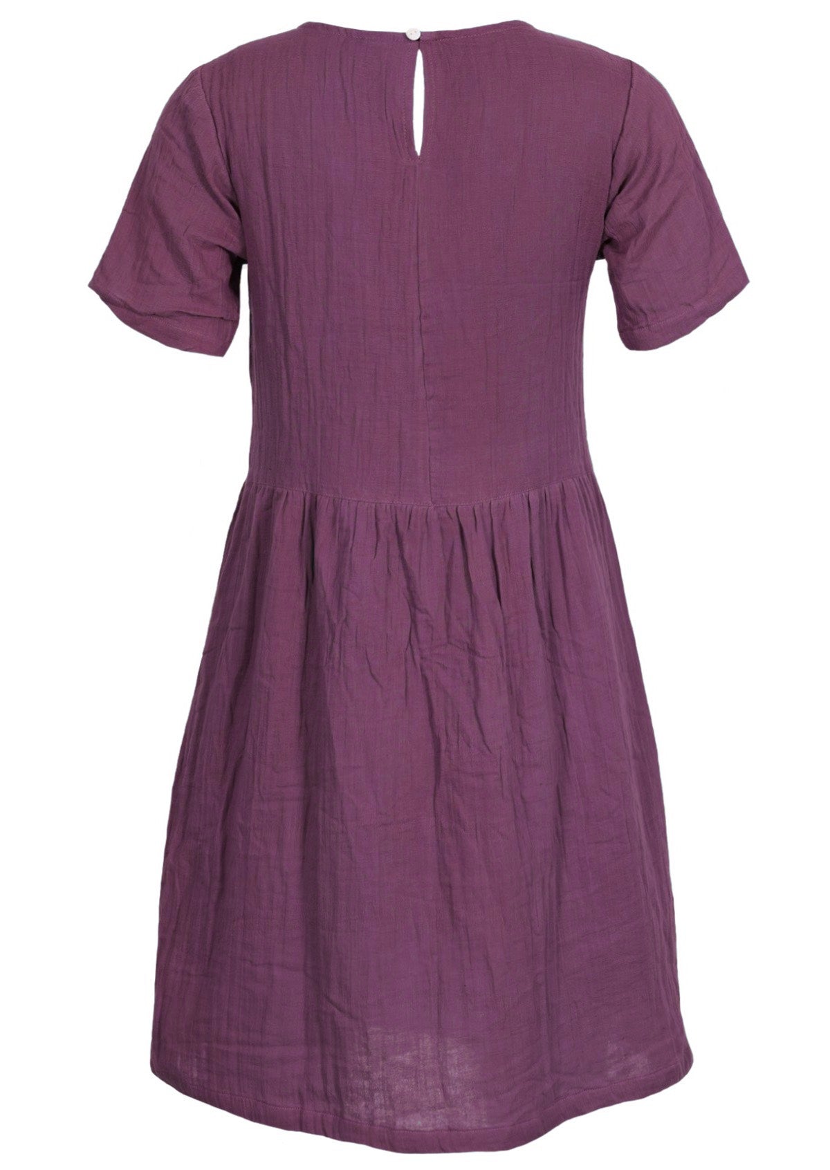 Mabel Dress Eggplant