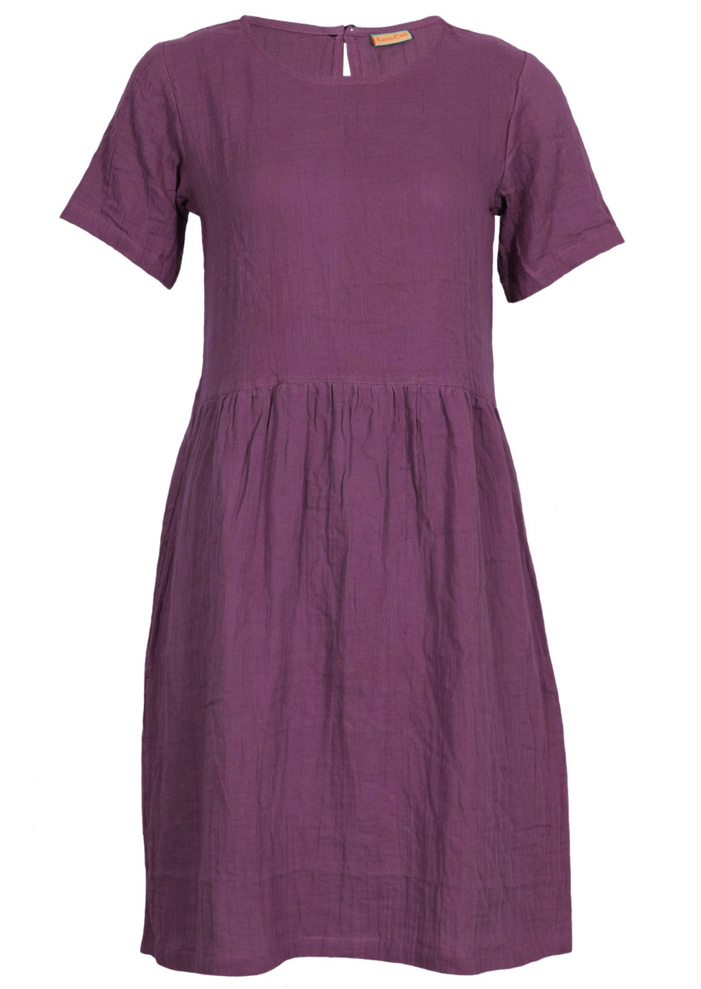 Mabel Dress Eggplant