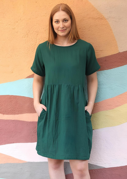 Mabel Dress Green