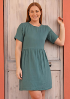 Mabel Dress Sea Green