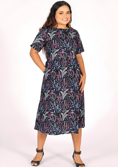 Maddison Dress Obsidian