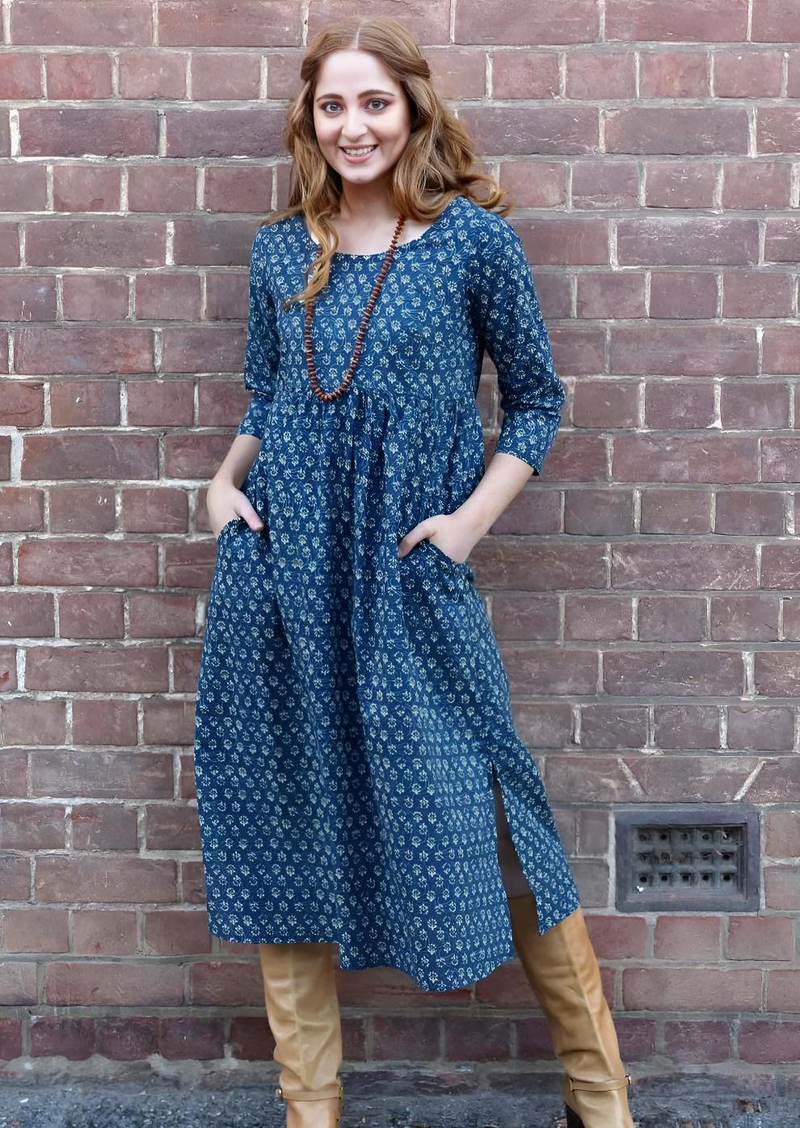 Maisy Dress Bluebell
