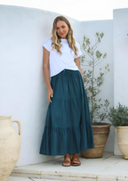 Maxi Skirt Deep Lagoon