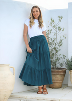 Maxi Skirt Deep Lagoon