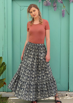 Maxi Skirt Indigo