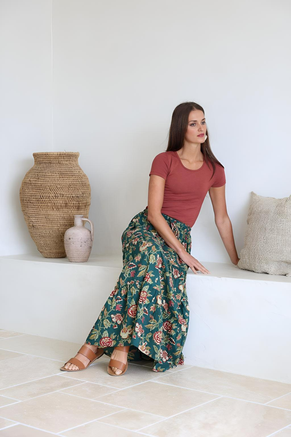 Maxi Skirt Wild Garland