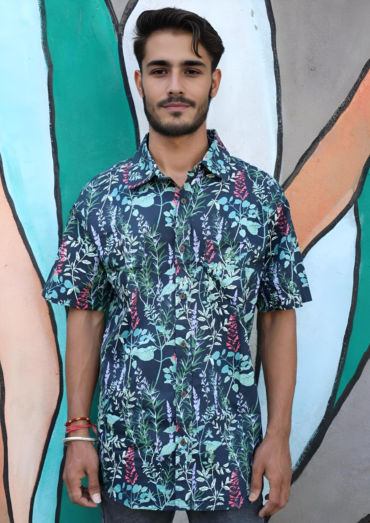 Men's Cotton Shirt Romarin