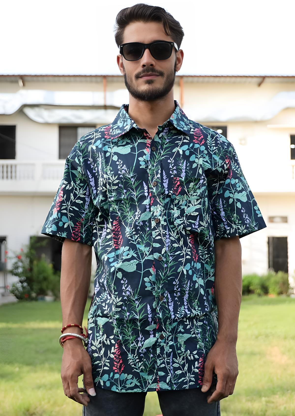 Men's Cotton Shirt Romarin
