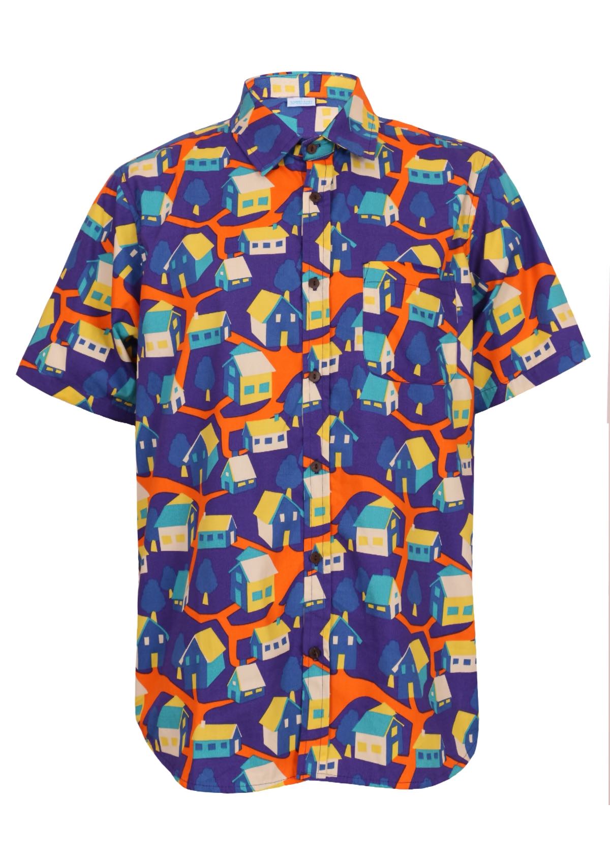 Men's Cotton Shirt Around The Houses