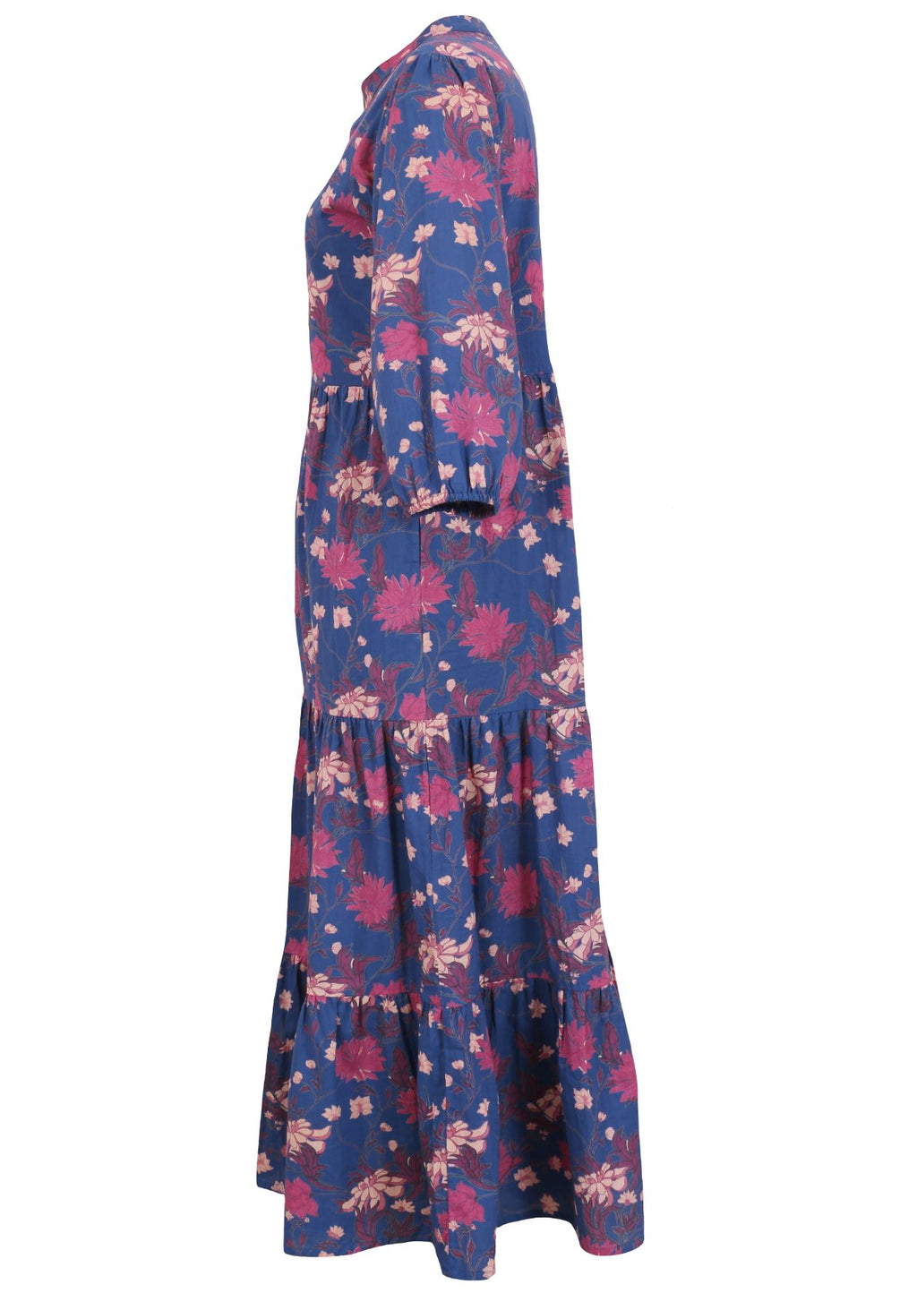 Tiered Maxi Dress Moon Flower