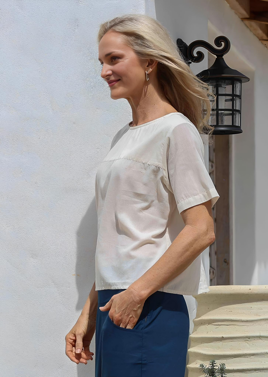 Neesha Top Natural White