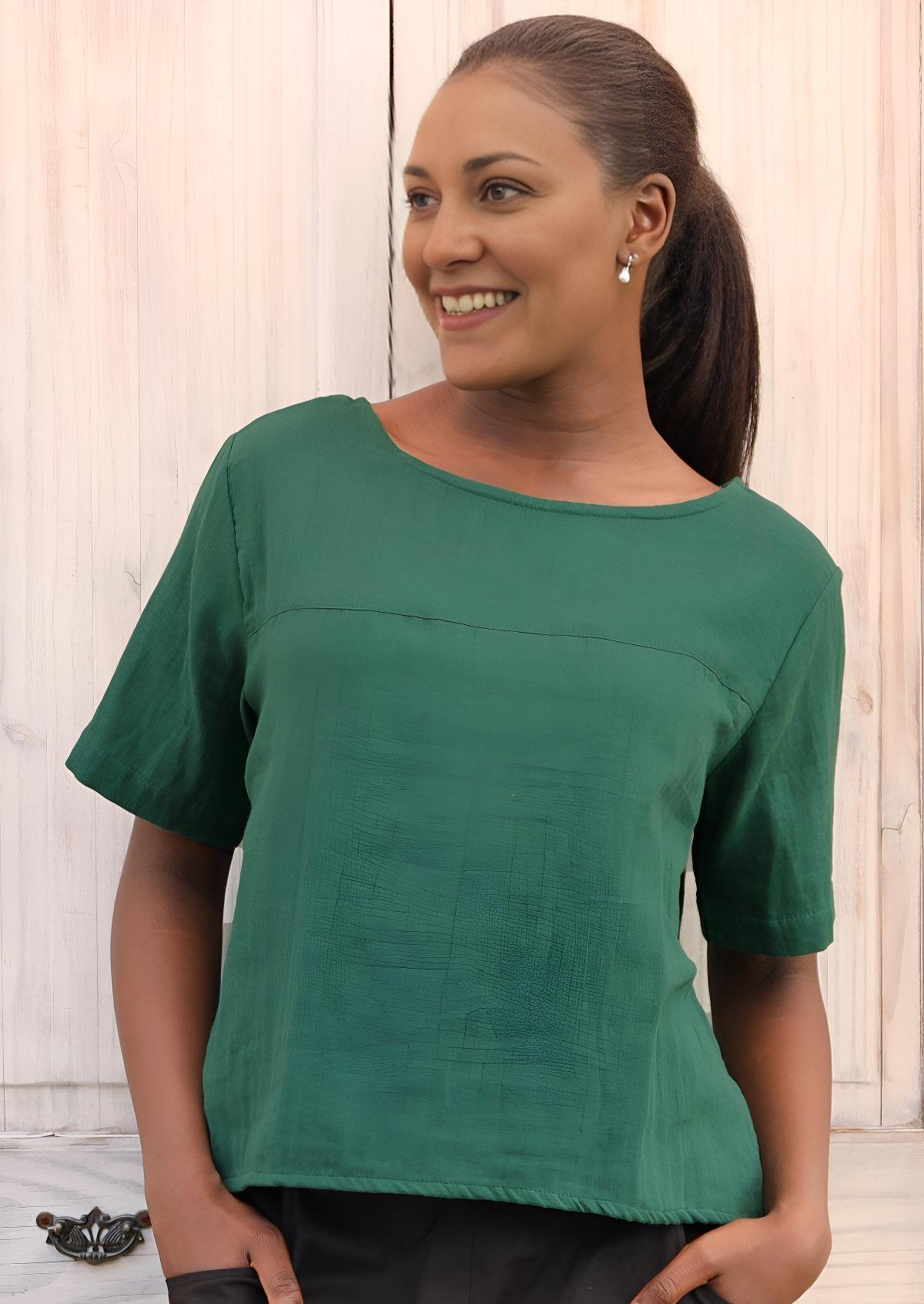 Neesha Top Green