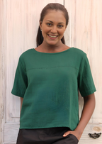 Neesha Top Green