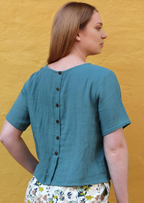 Neesha Top Sea Green