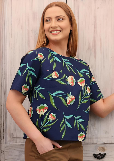 Neesha Top Midnight Reverie