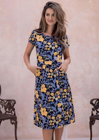 Nina Dress Night Shade