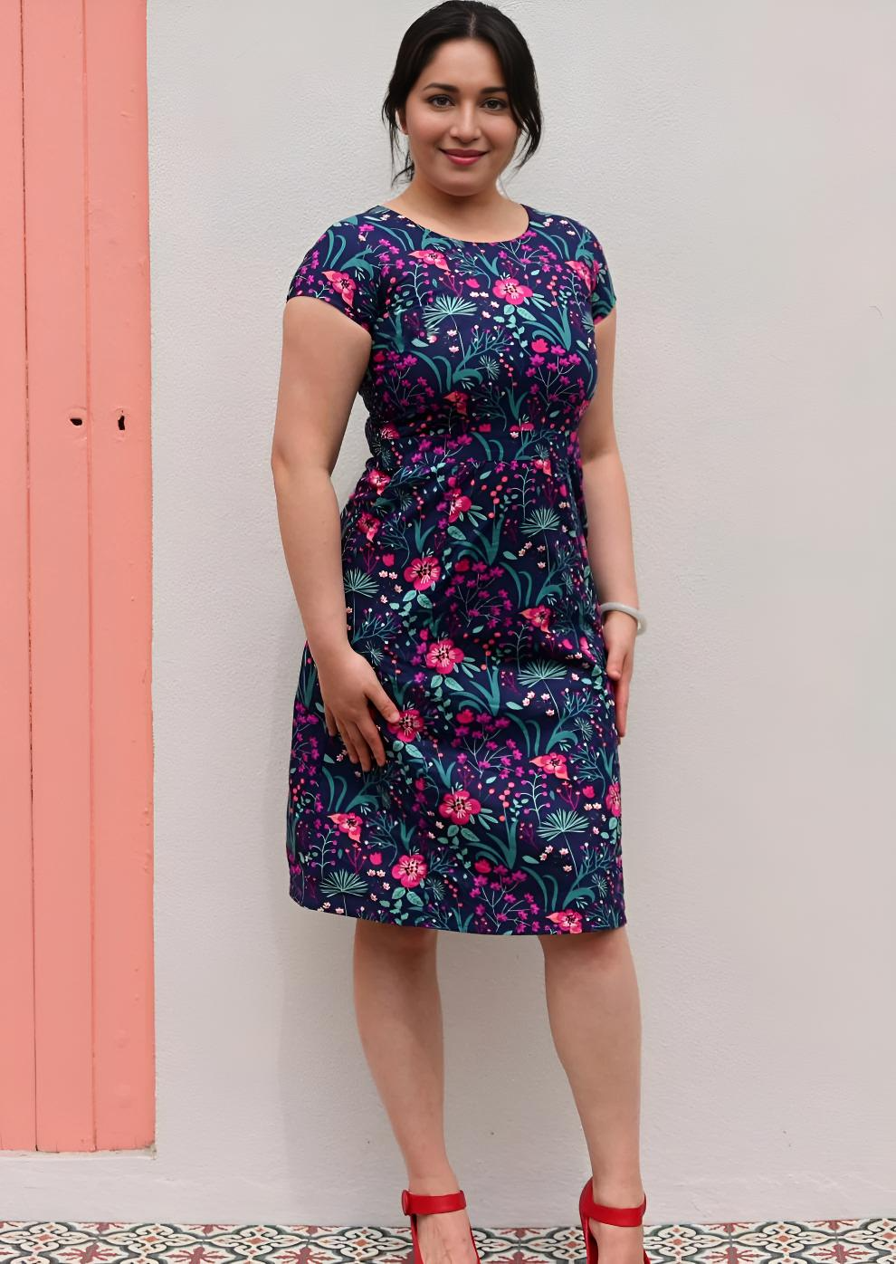 Nina Dress Dianthus