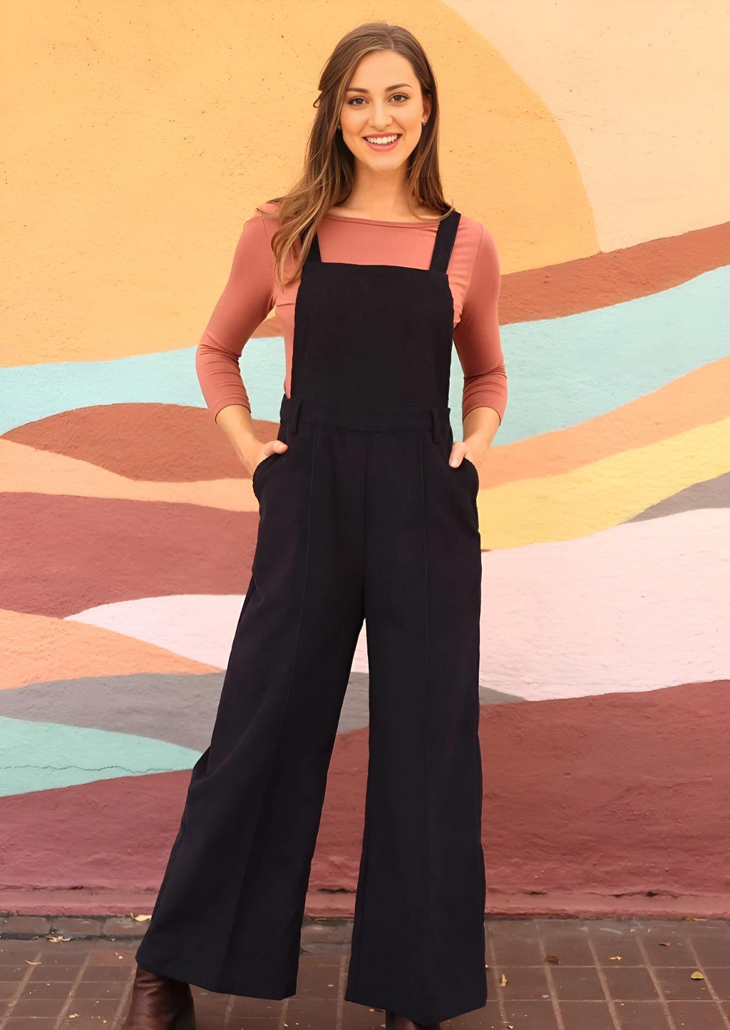 Overall Outer Corduroy Space Grey
