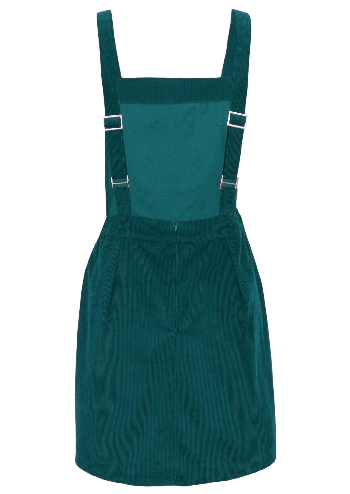 Pinafore Corduroy Dress Deep Teal