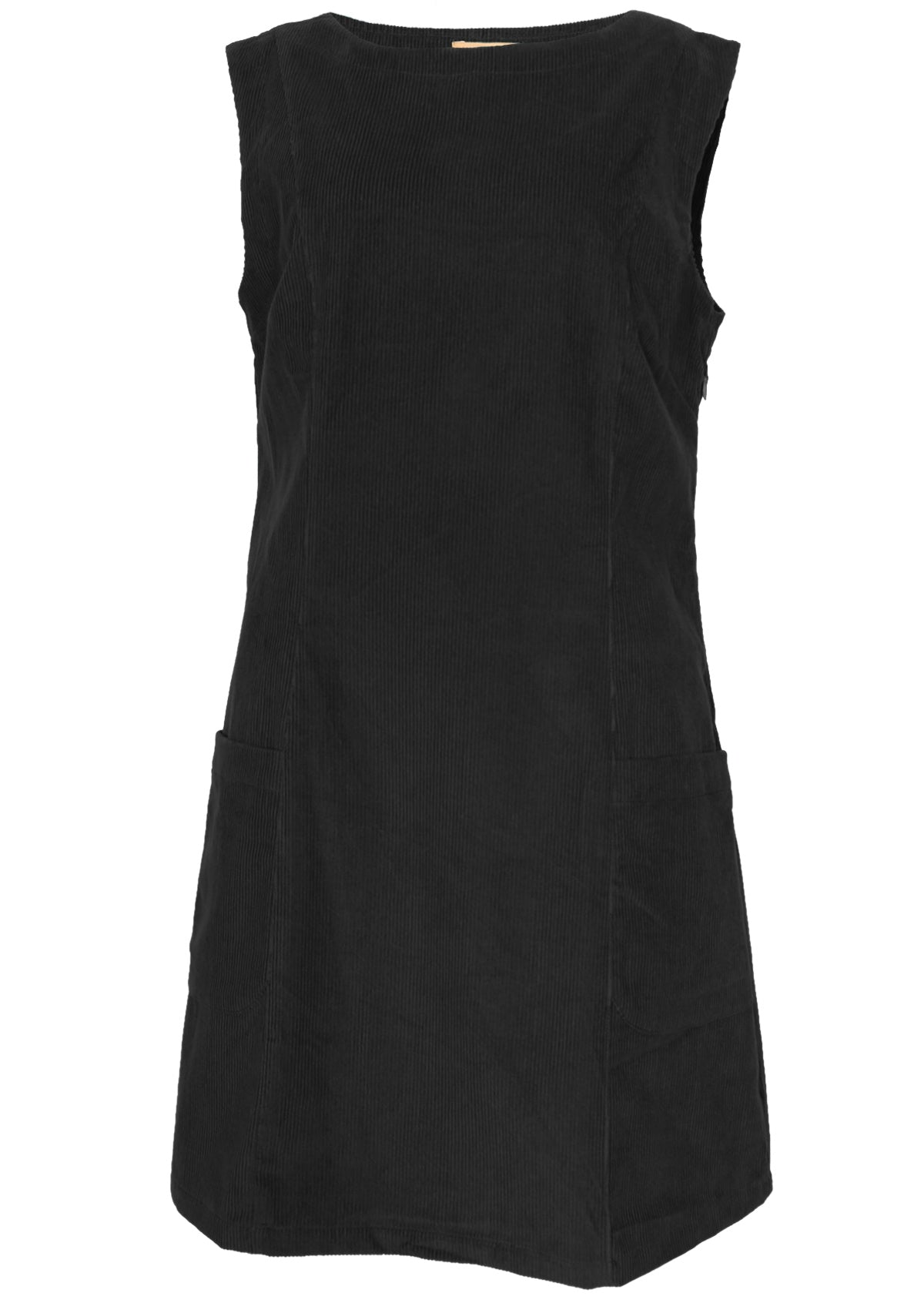 Poly Pocket Tunic Corduroy Black